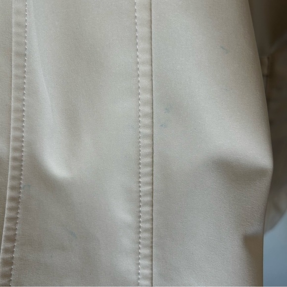 The North Face Women's Small Off-White, Cream Zip Up, Outerwear, Jacket, Coat - Picture 10 of 15